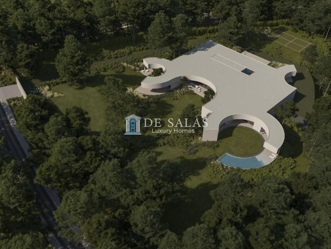 Chalet independiente obra nueva en parcela de hectárea