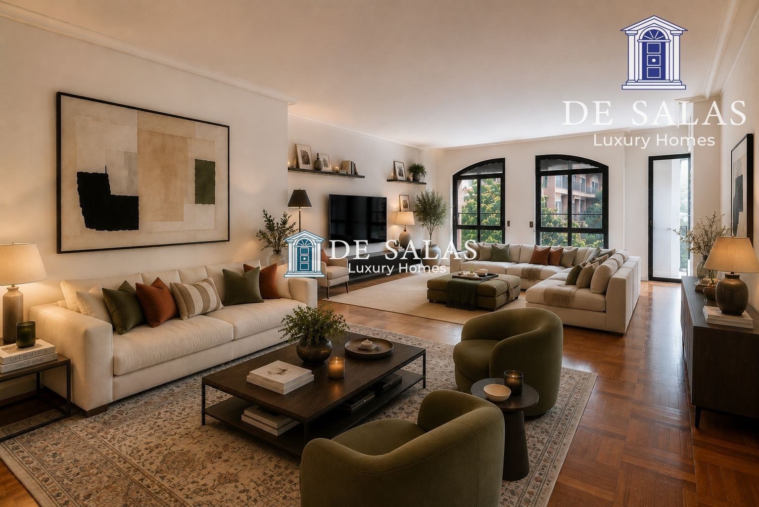 Comprar y vender casas de lujo en Madrid | De Salas 15 Exclusivo piso en Mirasierra