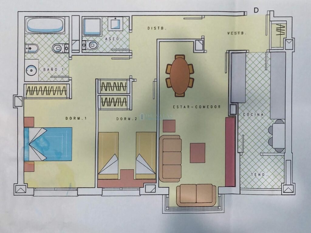 Piso en venta en Madrid de 95m2 REF:MIV01641